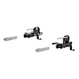 70127 Tow Bar - Powdercoated Gloss Black, Carbon Steel, Direct Fit, Sold Individually