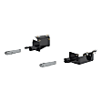 70136 Tow Bar - Powdercoated Gloss Black, Carbon Steel, Direct Fit, Sold Individually