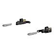 70141 Tow Bar - Powdercoated Gloss Black, Carbon Steel, Direct Fit, Sold Individually