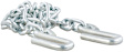 80031 Tow Chain - White zinc