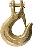 81560 Tow Hook - Yellow zinc, Steel, Universal, Sold Individually