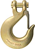 81920 Tow Hook - Yellow zinc, Steel, Universal, Sold Individually