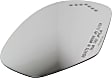 Passenger Side Mirror Glass, Non-Towing, Heated, No Blind Spot Feature, 2-Pin, With 2 Heater Terminals
