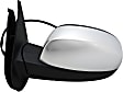 Driver Side Mirror, Power Adjust, Heated, Manual Folding, Chrome, No Signal Light, No Memory, No Puddle Light, No Auto-Dimming, No Blind Spot Feature