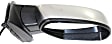 2008 Chevrolet Suburban 1500 - Passenger Side Mirror, For Models With Off Road Package, Power Adjust, Heated, Chrome, Manual Folding, No Signal Light, No Blind Spot Feature, No Memory, No Puddle Light, No Auto-Dimming