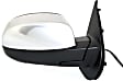 2008 Chevrolet Suburban 1500 - Passenger Side Mirror, For Models With Off Road Package, Power Adjust, Heated, Chrome, Manual Folding, No Signal Light, No Blind Spot Feature, No Memory, No Puddle Light, No Auto-Dimming