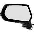 Driver Side Mirror, Power, Manual Folding, Non-Heated, Paintable, No Signal Light, No Memory, No Puddle Light, No Auto-Dimming, No Blind Spot Feature