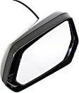 Driver Side Mirror, Power, Manual Folding, Non-Heated, Paintable, No Signal Light, No Memory, No Puddle Light, No Auto-Dimming, No Blind Spot Feature