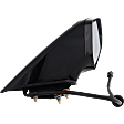 Passenger Side Mirror, Power, Manual Folding, Non-Heated, Paintable, No Signal Light, No Memory, No Puddle Light, No Auto-Dimming, No Blind Spot Feature