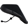 Passenger Side Mirror, Power, Manual Folding, Non-Heated, Paintable, No Signal Light, No Memory, No Puddle Light, No Auto-Dimming, No Blind Spot Feature