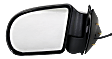 Driver Side Mirror, Power, Manual Folding, Non-Heated, Paintable, No Signal Light, No Memory, No Puddle Light, No Auto-Dimming, No Blind Spot Feature