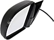 Driver Side Mirror, Power, Manual Folding, Non-Heated, Paintable, No Signal Light, No Memory, No Puddle Light, No Auto-Dimming, No Blind Spot Feature