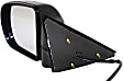 Driver Side Mirror, Power, Manual Folding, Non-Heated, Paintable, No Signal Light, No Memory, No Puddle Light, No Auto-Dimming, No Blind Spot Feature