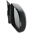 Passenger Side Mirror, Power, Manual Folding, Non-Heated, Paintable, No Signal Light, No Memory, No Puddle Light, No Auto-Dimming, No Blind Spot Feature