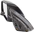 Driver Side Mirror, Power Adjust, Non-Heated, Manual Folding, Textured Black, No Signal Light, No Memory, No Puddle Light, No Auto-Dimming, No Blind Spot Feature