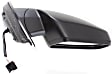 Passenger Side Mirror, Power Adjust, Non-Heated, Manual Folding, Textured Black, No Signal Light, No Memory, No Puddle Light, No Auto-Dimming, No Blind Spot Feature
