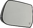 Driver Side Mirror Glass, Heated, No Blind Spot Feature
