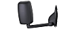 2015 Chevrolet Express 2500 - Passenger Side Towing Mirror, Manual Adjust, Non-Heated, Textured Black, Manual Folding, No Signal Light, With Blind Spot Glass, No Memory, No Puddle Light, No Auto-Dimming