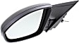 Driver Side Mirror, Manual Adjust, Non-Heated, Manual Folding, Textured Black, No Signal Light, No Memory, No Puddle Light, No Auto-Dim, No Blind Spot Feature