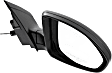 Passenger Side Mirror, Manual Adjust, Non-Heated, Manual Folding, Textured Black, No Signal Light, No Memory, No Puddle Light, No Auto-Dim, No Blind Spot Feature