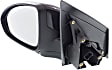 Driver Side Mirror, Power Adjust, Heated, Manual Folding, Paintable, No Signal Light, No Memory, No Puddle Light, No Auto-Dim, No Blind Spot Feature