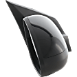 Passenger Side Mirror, Power Adjust, Manual Folding, Heated, Paintable, No Signal Light, No Memory, No Puddle Light, No Auto-Dimming, No Blind Spot Feature