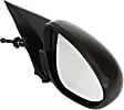 Passenger Side Mirror, Manual Adjust, Manual Folding, Non-Heated, Paintable, No Signal Light, No Memory, No Puddle Light, No Auto-Dimming, No Blind Spot Feature