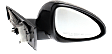 2013-2015 Chevrolet Spark - Passenger Side Mirror, Power, Manual Folding, Non-Heated, Paintable, No Signal Light, No Memory, No Puddle Light, No Auto-Dimming, No Blind Spot Feature
