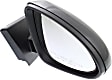 2013-2015 Chevrolet Spark - Passenger Side Mirror, Power, Manual Folding, Non-Heated, Paintable, No Signal Light, No Memory, No Puddle Light, No Auto-Dimming, No Blind Spot Feature