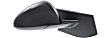 2013-2015 Chevrolet Spark - Passenger Side Mirror, Power, Manual Folding, Non-Heated, Paintable, No Signal Light, No Memory, No Puddle Light, No Auto-Dimming, No Blind Spot Feature