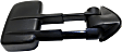 Passenger Side Towing Mirror, Manual Adjust, Manual Folding, Non-Heated, Textured Black, No Signal Light, No Memory, No Puddle Light, No Auto-Dimming, With Blind Spot Glass