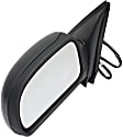 2002 Chevrolet Trailblazer EXT - Driver Side Mirror, Power Adjust, Heated, Textured Black, Manual Folding, In-housing Signal Light, No Blind Spot Feature, No Memory, No Puddle Light, No Auto-Dim