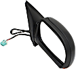 Passenger Side Mirror, Power, Manual Folding, Heated, Textured Black, In-housing Signal Light, No Memory, No Puddle Light, No Auto-Dimming, No Blind Spot Feature