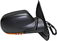 Passenger Side Mirror, Power, Manual Folding, Heated, Textured Black, In-housing Signal Light, No Memory, No Puddle Light, No Auto-Dimming, No Blind Spot Feature