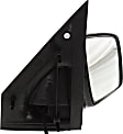 Passenger Side Mirror, Power Adjust, Manual Folding, Non-Heated, Paintable, No Signal Light, No Memory, No Puddle Light, No Auto-Dimming, No Blind Spot Feature