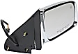 Passenger Side Mirror, Power Adjust, Heated, Chrome, Non-Towing