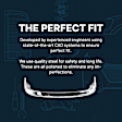 Front Bumper, Primed, Without Mounting Brackets