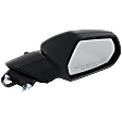 Passenger Side Mirror, Power, Non-Folding, Non-Heated, Paintable, No Signal Light, No Memory, No Puddle Light, No Auto-Dimming, No Blind Spot Feature