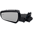Driver Side Mirror, Power Adjust, Manual Folding, Heated, Paintable, In-Housing Signal Light, No Memory, No Puddle Light, No Auto-Dimming, With Blind Spot Detection in Glass