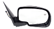 Passenger Side Mirror, Non-Towing, Power Adjust, Manual Folding, Heated, Paintable, No Signal Light, No Memory, No Puddle Light, No Auto-Dimming, No Blind Spot Feature