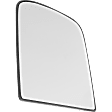Passenger Side, Upper Mirror Glass, Non-Heated, No Blind Spot Feature