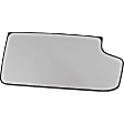2015-2019 GMC Sierra 2500 HD - Passenger Side, Lower Mirror Glass, Non-Heated, No Blind Spot Feature