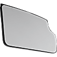 2015-2019 GMC Sierra 2500 HD - Passenger Side, Lower Mirror Glass, Non-Heated, No Blind Spot Feature