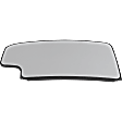 2015-2019 GMC Sierra 2500 HD - Passenger Side, Lower Mirror Glass, Non-Heated, No Blind Spot Feature