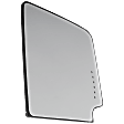 2015-2019 GMC Sierra 3500 HD - Passenger Side, Upper Mirror Glass, Heated, No Blind Spot Feature