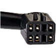 Driver Side Mirror, Non-Towing, Power, Manual Folding, Heated, Textured Black, No Signal Light, No Memory, With Puddle Light, No Auto-Dimming, No Blind Spot Feature