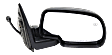 Passenger Side Mirror, Non-Towing, Power, Manual Folding, Heated, Paintable, No Signal Light, No Memory, With Puddle Light, No Auto-Dimming, No Blind Spot Feature