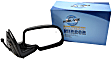 Passenger Side Mirror, Non-Towing, Power, Manual Folding, Heated, Paintable, No Signal Light, No Memory, With Puddle Light, No Auto-Dimming, No Blind Spot Feature