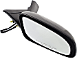 Passenger Side Mirror, Power Adjust, Non-Folding, Heated, Paintable, No Signal Light, No Memory, No Puddle Light, No Auto-Dimming, No Blind Spot Feature