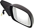 Passenger Side Mirror, Power, Non-Folding, Non-Heated, Paintable, No Signal Light, No Memory, No Puddle Light, No Auto-Dimming, No Blind Spot Feature